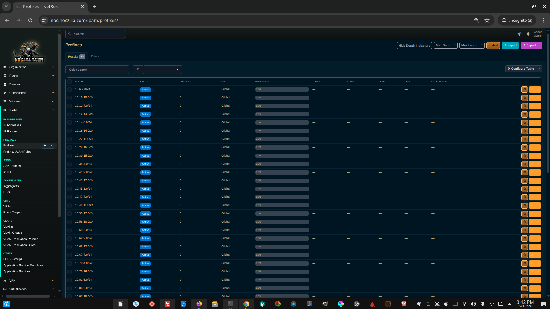 ip prefixes